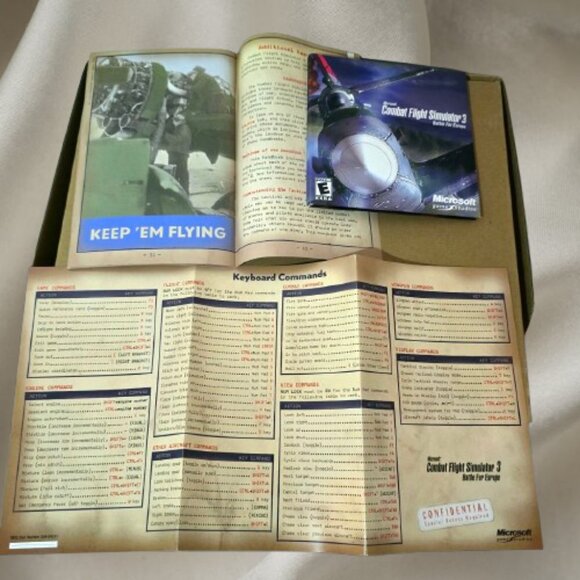 Logitech Attack 3 USB Joystick+Combat Flight Simulator 3 PC Game COMPLETE Tested - Picture 8 of 10